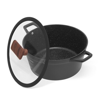 Кастрюля со стеклянной крышкой 28 см 5,7л FILOMENA Fissman