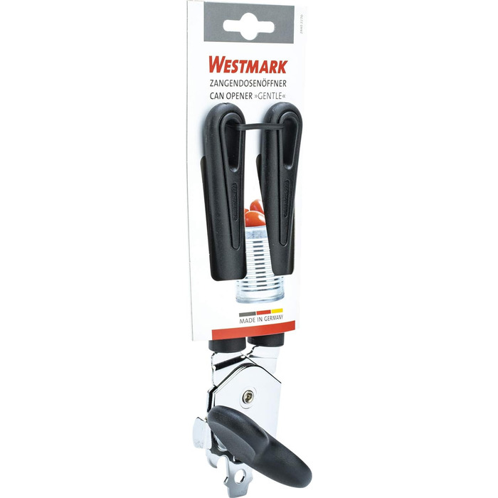 Плоскогубці Westmark Консервний нож з підйомником капсули та кришки, довжина 22 см, сталь/пластик, чорний/червоний, 29412260 (ніжний)