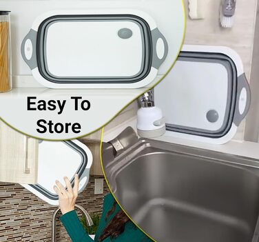 Миска для миття посуду зі обробною дошкою Neez