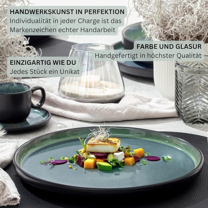 Кам&39яні миски для пасти 6 предметів, набір мисок для пасти на 6 осіб, набір мисок можна мити в посудомийній машині та використовувати в мікрохвильовій печі, велика багатофункціональна миска темно-сірого кольору 750 мл VALUE COLLECTION (Мальме, набір пос