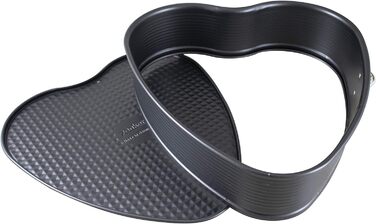 Форма для выпечки в форме сердца, Ø 26 см Special Creative Heart Форма для выпечки Фирменная форма для выпечки, для выпечки с любовью, большое сердце для ваших любимых людей, количество , цвет черный, 7410