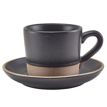 Чашка 285 мл, черная, Kava Black Stoneware, GenWare