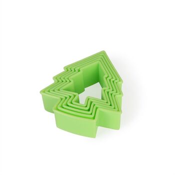 Набір форм для печива і випічки Fissman 5 предметів Ялинка (7593)