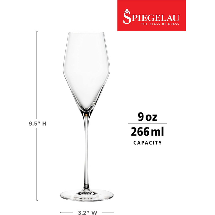 Набір келихів для шампанського 250 мл, 6 предметів Definition Spiegelau