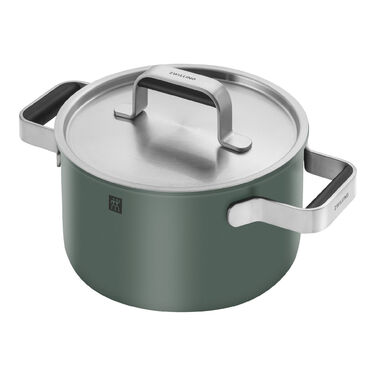 Набір каструль з кришками, 5 предметів, зелені Pure Zwilling