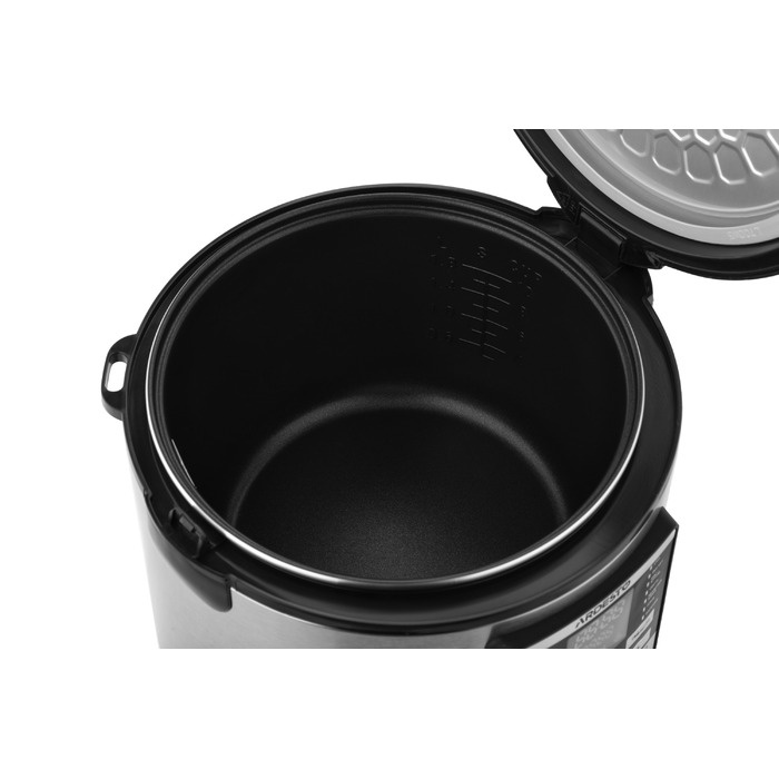 ARDESTO Мультиварка MC-P21, 860Вт, чаша-5л, електр. керування, книга рецептів, нерж. сталь+пластик, срібляста