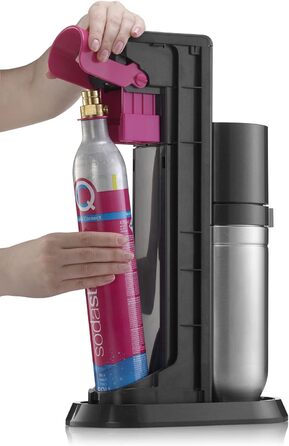 Набір для газування води, 5 предметів, чорний Duo SodaStream