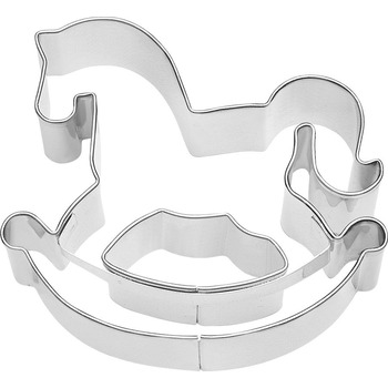 Форма для печенья в виде лошадки-качалки, 7 см, RBV Birkmann