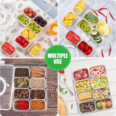 Органайзер для закусок з 8 відділеннями Kezidhp