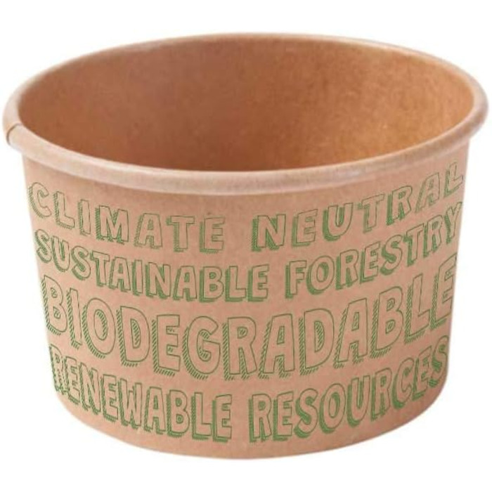 Набір паперові стаканчики для морозива 1000 шт. 150 мл BIOZOYG