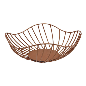 Кошик 28.5*10 см, мідний, металевий, GenWare