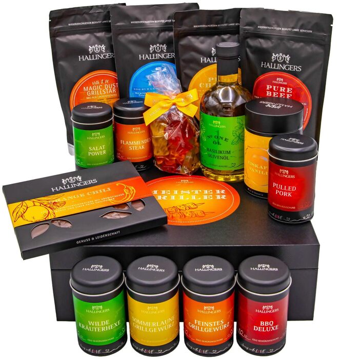 Подарунковий набір спецій ручної роботи, 12 спецій з усього світу (набір) - Літній подарунок та ідеальний подарунок для барбекю День народження, вітання, новосілля, річниця, дружба, Gen Selection, 12 спецій (73651) (Майстер-гриль, делікатеси (93561))