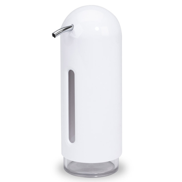 Диспенсер для рідкого мила 7х20х9,5 см білий Penguin Umbra