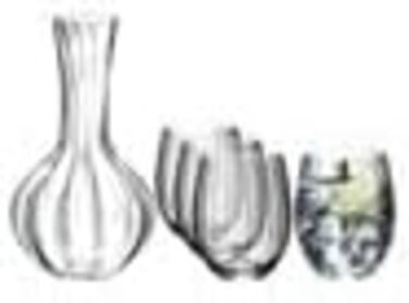 Набор из 4 стаканов Optical O Long Drink и 1 декантера Performance Riedel