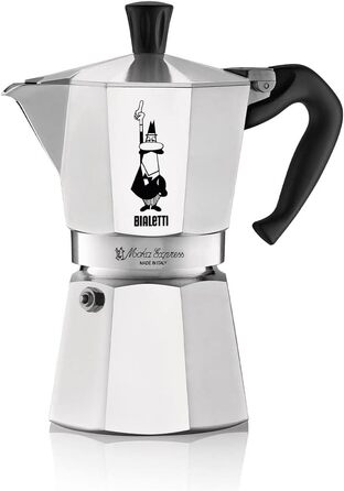 Кавоварка гейзерна 270 мл на 6 чашок Moka Express Bialetti