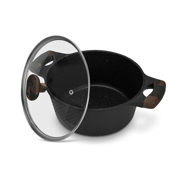 Каструля зі скляною кришкою 24 см 4,3 л EVOLUTION Fissman