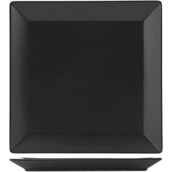 Набір 6 piatti керамограніт osaka nero piano 24x24см