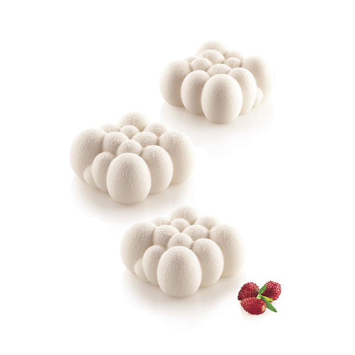 CLOUD 120 Форма силіконова 71 x 71 h 34 mm, 120 ml x 6  (1 форма)