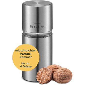 Млин для мускатного горіха для дрібного помелу Silberthal