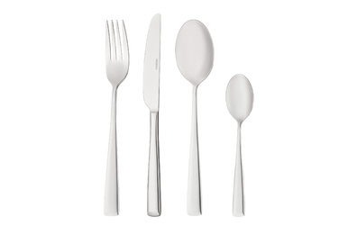 ARDESTO Набір столового приладдя Black Mars Tia 24 пр., нержавіюча сталь