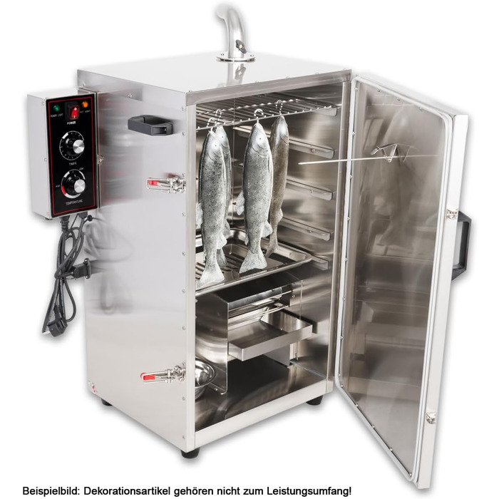 Електрична коптильня з нержавіючої сталі з термоізоляцією Beeketal