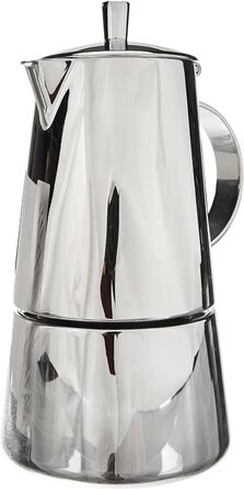 Кавоварка для еспресо Cilio 202113 Treviso 4 чашки, нержавіюча сталь, підходить для індукції