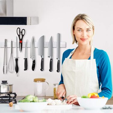 Магнітний тримач для ножів 50 см, нержавіюча сталь Ninonly