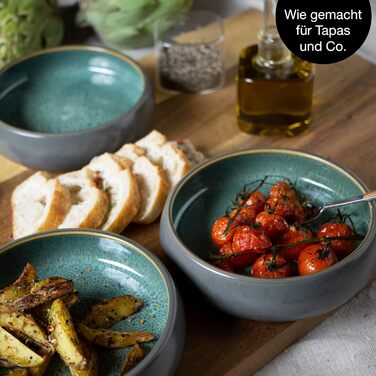 Набор посуды из керамогранита Moritz & Moritz SOLID из 18 предметов набор посуды на 6 персон каждый, состоящий из 6 обеденных тарелок, маленьких, глубоких (4 маленькие миски)