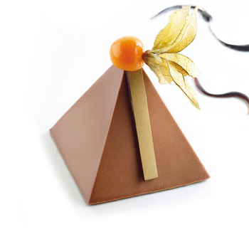 SQ057/YL Форма силіконова 600x400 мм, 'піраміда' 72х72 мм, h 60 мм