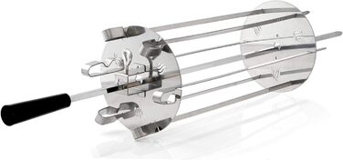 Підставка для рожна барбекю на 6 шампурів, нержавіюча сталь BBQ-Toro