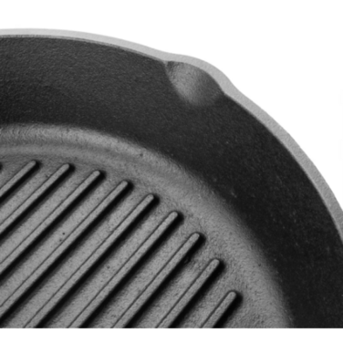 Чавунна гриль-сковорода Ø30 з ручкою см GRILLI 777179 Код: 012702