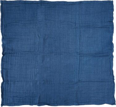 Набір із 4 тканинних підгузків Pippi Unisex Baby, серветки для відрижки, обіймальні серветки або вологі серветки для підгузків, відповідний комплект купальників (синій (темно-синій 772))