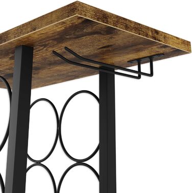 Стеллаж для вина металлический на 6 бутылок LOFT 6 Lenmar