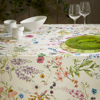 Скатерть Atenas Home Textile Fortuna, хлопок с покрытием, 150 x 200 см