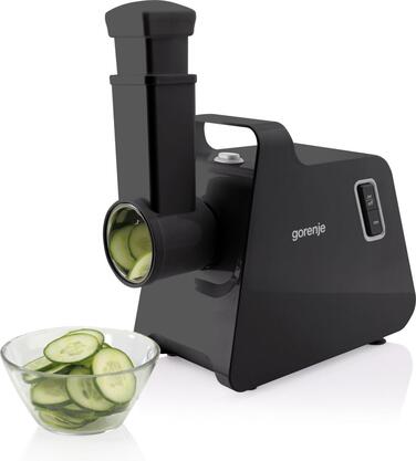 Gorenje Мясорубка, 1700Вт, 2,3кг/мин, 2 решетки, пластик/металл, черный