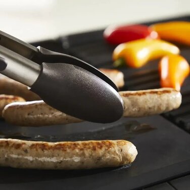 Tefal Щипці для гриля, сталь, чорно-сірий