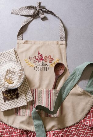 Набір кухонних рушників DII для святкового використання, різдвяні рушники для випічки, приготування їжі та розваг, 18&quot x 28&quot, Tree Farm, 2 шт. (збирати разом)