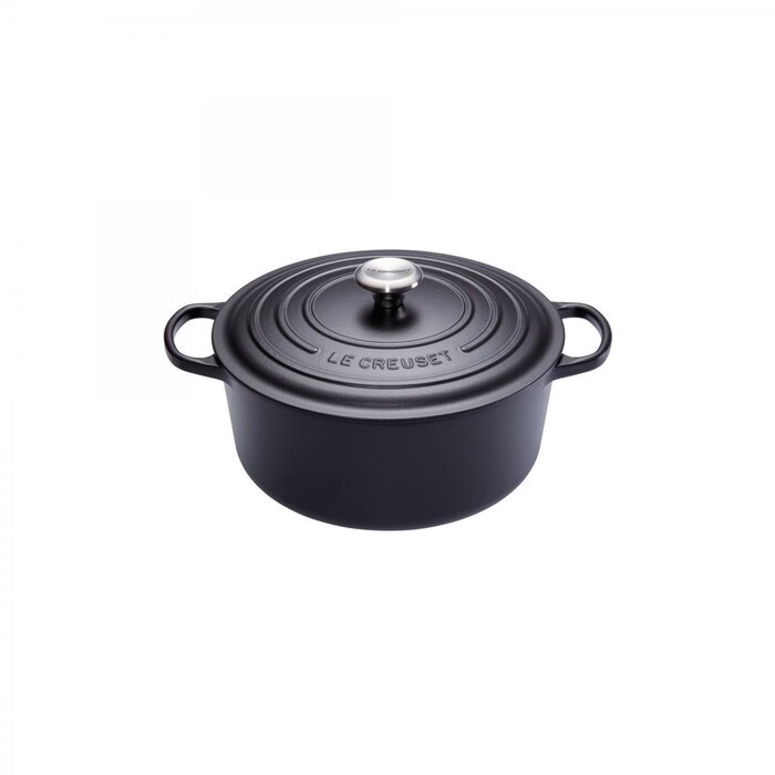 Каструля / жаровня 16 см, чорний Le Creuset