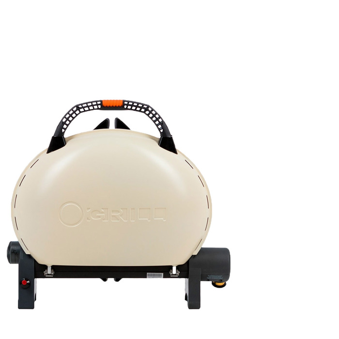 Портативный переносной газовый гриль O-GRILL 500, кремовый Код: 013339