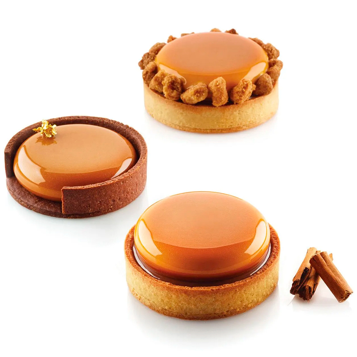 KIT TARTE RING ROUND D80 MM Форма из резины