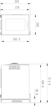 Малий винний холодильник до 6 пляшок чорний Cavin