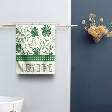 Різдвяні кухонні рушники Kwlegh, рушник для рук, різдвяна ялинка, цукерка-тростина, сніжинка, рушник для пальців, набір з 2 шт. , милий чоловічий банний рушник, високопоглинаючі рушники, 36 x (талісман на щастя)