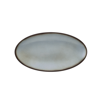 Блюдо овальне 33 х 18 см сіре Fantastic Seltmann