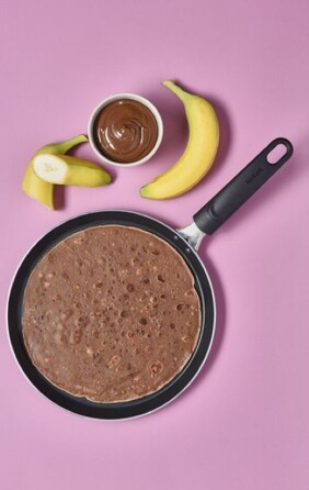 Tefal Сковорода для млинців Simply Clean, 25см, алюміній, бакеліт, чорний