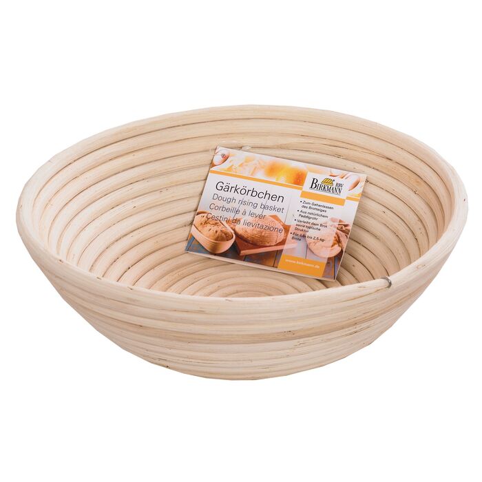 Форма для вистоювання тіста кругла, 25 см, біла, RBV Birkmann