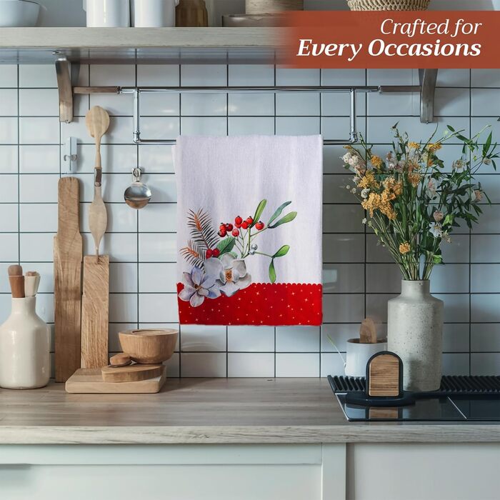 Набір із 3 багатоцільових кухонних рушників 50 x 70 см Noel Maison d' Hermine