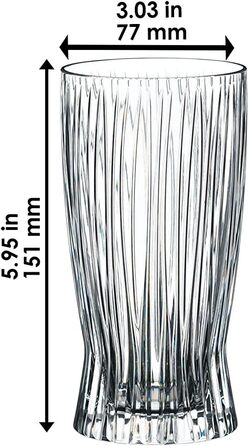 Склянка для коктейлів, набір 2 предмети, Fire Long Drink Tumbler Riedel