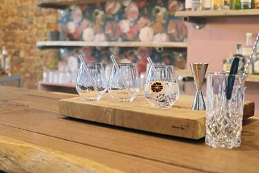 Набір з 4 келихів для джин-тоніка 630 мл з трубочками, Tastes Good Nachtmann