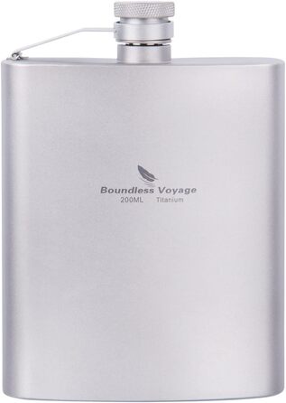 Портативная фляга для виски 200 мл. Boundless Voyage