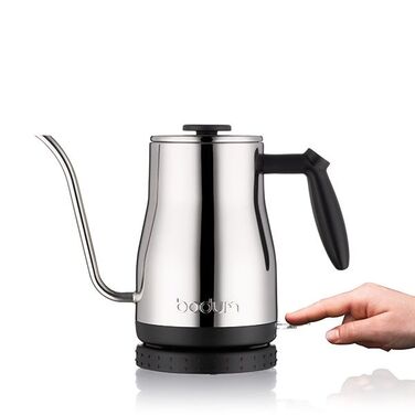 Електричний чайник 1 л, чорний / металік Bistro Bodum